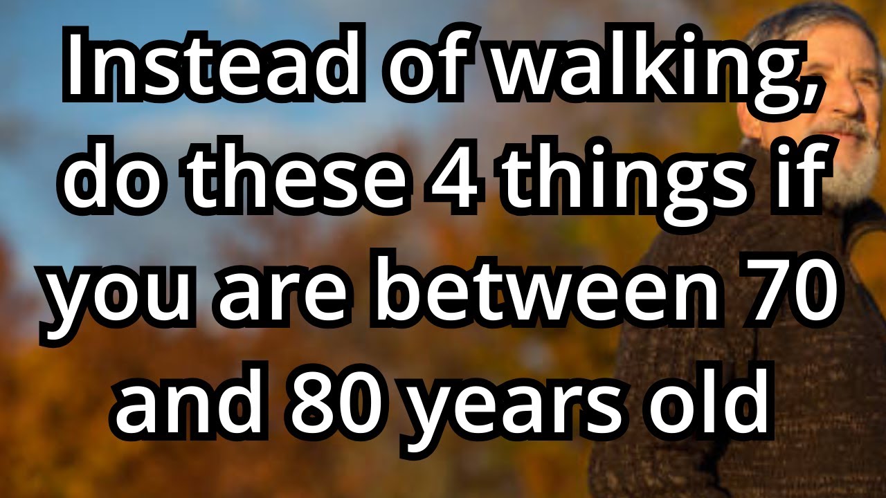 Less Active in Old Age How to Reverse It at 70 80 Years!