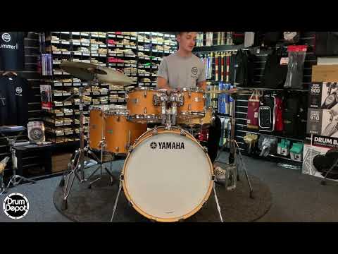 Yamaha Tour Custom 22″ Shell Pack (5pc) in Caramel Satin