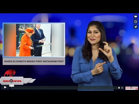 Queen Elizabeth makes first Instagram post (ASL - 3.10.19)