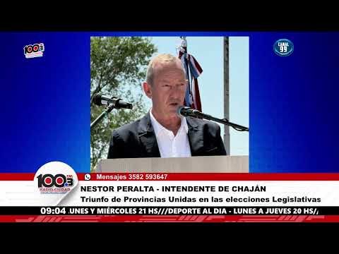 NESTOR PERALTA -  Triunfo de Provincias Unidas en las elecciones Legislativas en Chaján