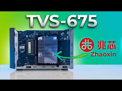 Servidor NAS con procesador ZhaoXin - QNAP TVS-675