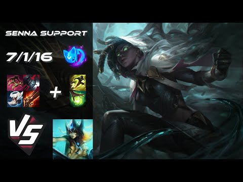 SUPPORT Senna vs Nami - NA Challenger Patch 25.21