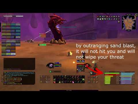 Classic WoW - Ouro Warlock Tank Strategy