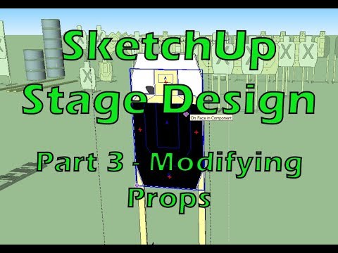 USPSA Stage Design with SketchUp | Part 3 - Modifying Props