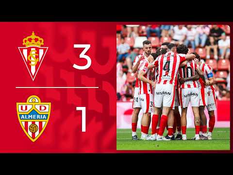Real Sporting de Gijón 3-1 UD Unión Deportiva Almería