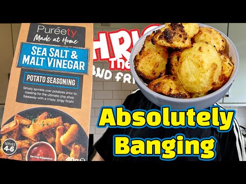 Purèety | SEA SALT & MALT VINEGAR | Potato Seasoning | Ultimate Roast Potatoes | Supercool Review