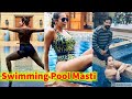 Malaika Arora Masti In Swimming Pool Pre New Year Celebration In Goa See Photos