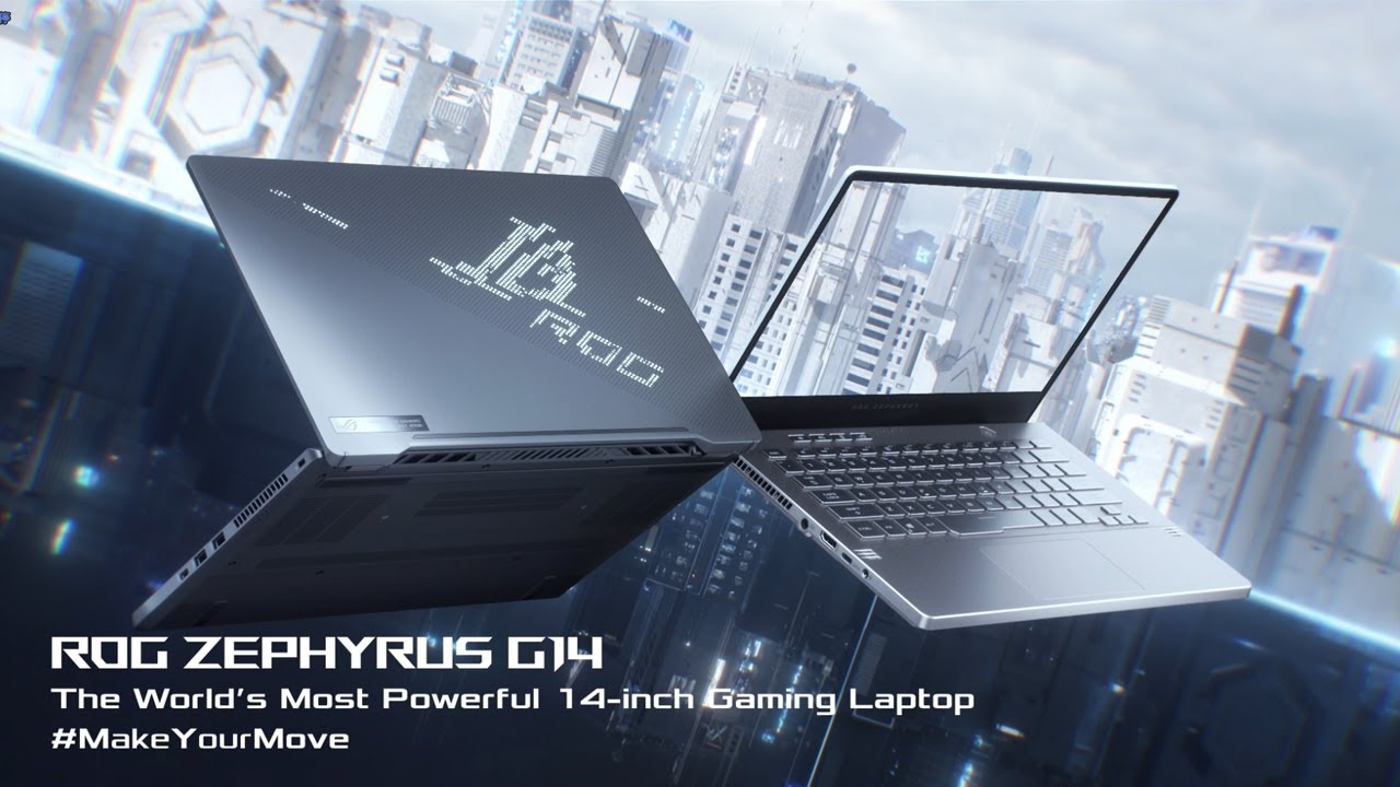 Ноутбук Asus ROG Zephyrus G14 GA401II-BM161T Eclipse Gray (90NR03J6-M04260) video preview