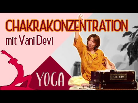 YOGA Chakrakonzentration mit Vani Devi - Yoga Vidya Mittelstufe Live 09:15 - 14.01.2021