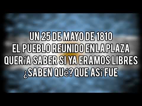 Manitos al sol de Mayo (de 1810)