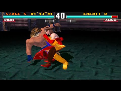 Tekken 3 King with Anna Moves Arcade
