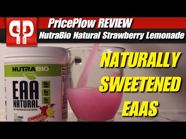 NutraBio NATURAL Strawberry Lemonade BCAA/EAA Review