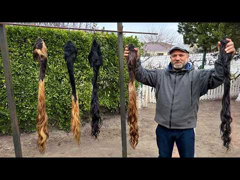 Cooking Rich Beef Tails In A Village Pot