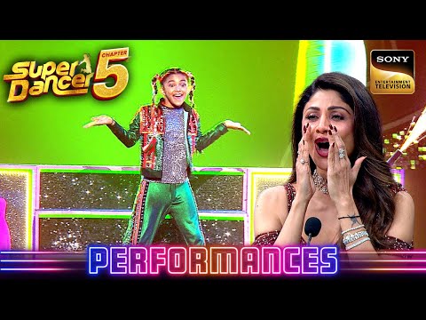 'Yeh Kaali Kaali Aankhen' पर Binita का Mind Blowing Act | Super Dancer Chapter 5 | Best Performances