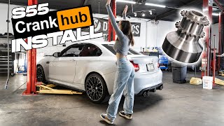 Download lagu BULLET PROOFING MY M2 COMPETITION - S55 1PC CRANK HUB INSTALL.  | NEW MERCH DROP! | NATALIE ROUSH. mp3