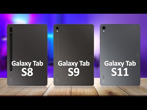 Samsung Tab S11 VS Samsung Tab S9 VS Samsung Tab S8