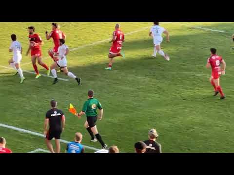 MATCH AMICAL : Toulouse vs Toulon : L'essai d'Antoine Dupont