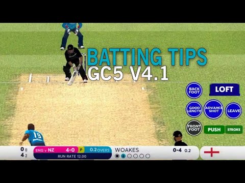 Mobile Cricket Game Changer 5 v4.1 Easy Mode Batting Tips | All Types of Shots with New Controls