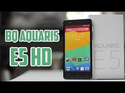 BQ Aquaris E5 HD, review en Español