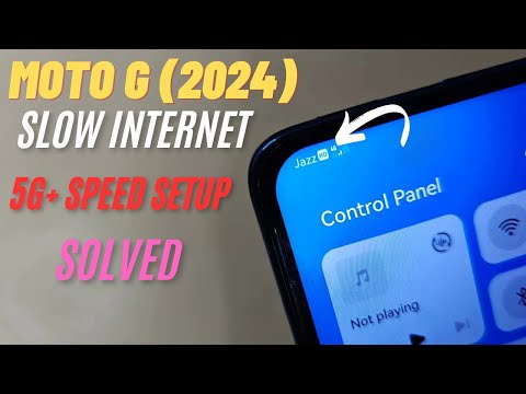 Moto G (2024) Internet Not Work Problem No Network Fix ✅