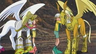 Download lagu Patamon First Time Armor Evolve to Pegasmon, And Tailmon to Nefertimon mp3