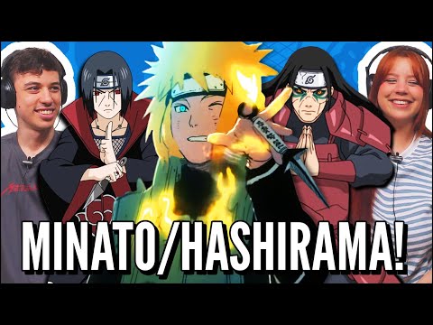O MHRAP MANDOU BEM DEMAIS! TIPO MINATO, HASHIRAMA, ITACHI E KISAME (JOVENS REAGEM)