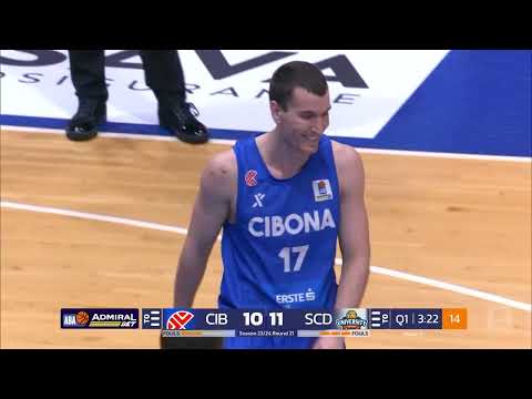 AdmiralBet ABA League 2023/24, R21 match: Cibona - SC Derby (5.3.2024)