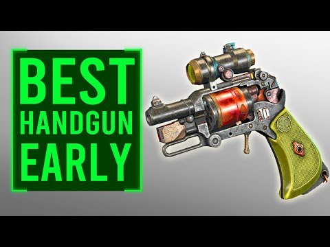 The Outer Worlds Best Handgun Sniper Early Location - (MISSABLE Fiver Sniper Pistol)
