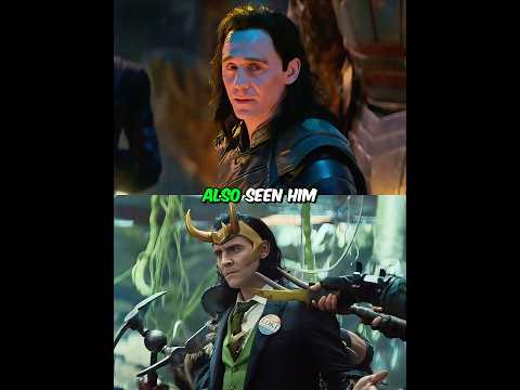 Loki never tried to stab Thanos…😱 #loki #thor #thanos #ironman #avengers #marvel #mcu #shorts