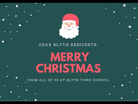 SANTA CLAUS Visits Blyth Town 2020