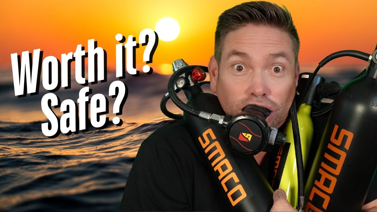 Are SMACO Mini Scuba Tanks Worth It? (1L & 2L Review)