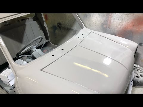 Classic Mini Pickup Restoration Ep127 - Bonnet