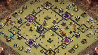 【クラクラ】ぽむぽむさんのゴレネクロラッシュ TH9全壊