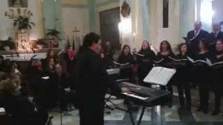 preview picture of video 'Ave Maria (Claudio Boccia) - 1° Striano canta il Natale - Corale Laudate Dominum'
