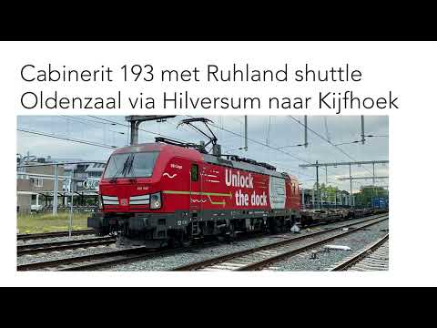 [4K] Cabinerit van Oldenzaal via Hilversum naar Kijfhoek