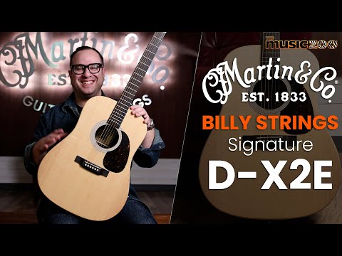 Martin D-X2E Billy Strings Signature Acoustic-Electric Natural Bild 11