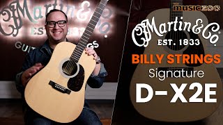 Video thumbnail for Billy Strings' Signature Martin X-Series Dreadnought is here! Available now at The Music Zoo! by The Music Zoo