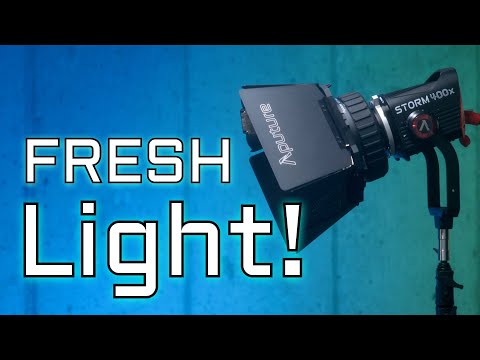 Video Đèn Aputure STORM 400X ( Chipset LED Baby BLAIR ) | Chính Hãng