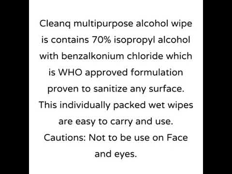 CleanQ Multipurpose Wipe