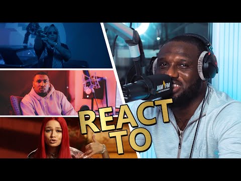 Headie One REACT TO Luciano, Reezy & Badmómzjay ⚡ JAM FM