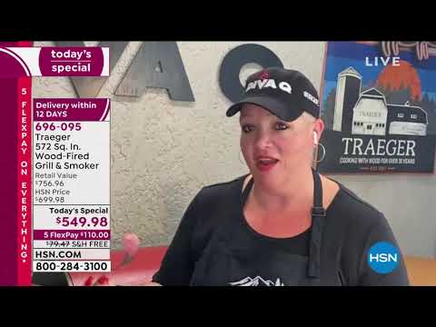 Traeger 572 Sq. In. WoodFired Grill and Smoker