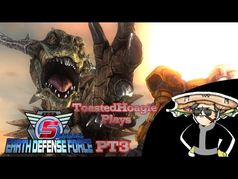 , title : 'Earth Defense Force 5: Hoagie's back to blasting aliens! EDF 5 Live stream'