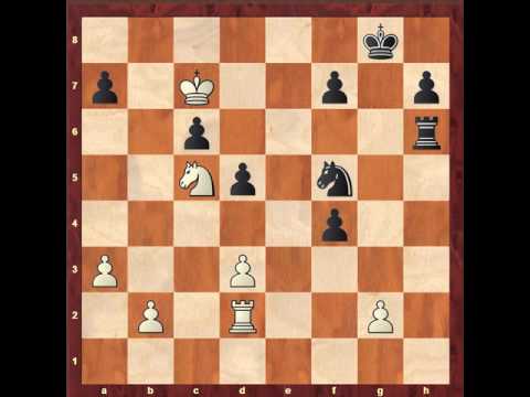 Mikhail Tal vs Georgy Lisitsin B71 Sicilan Dragon URS ch23 Leningrad 1956 1-0