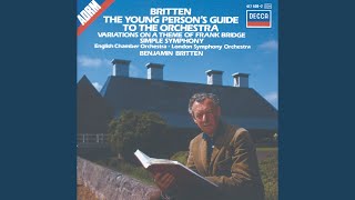 Benjamin Britten - The Young Person's Guide To The Orchestra - Wariacje I Fuga Na Temat Purcella Op. 34 (Temat)