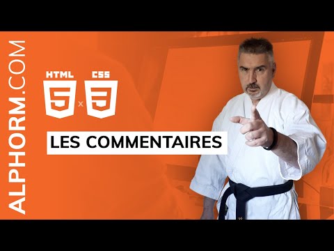 Comment commentez le code HTML Tuto Video