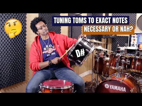 Tuning Toms To Exact Notes - Is It Necessary?