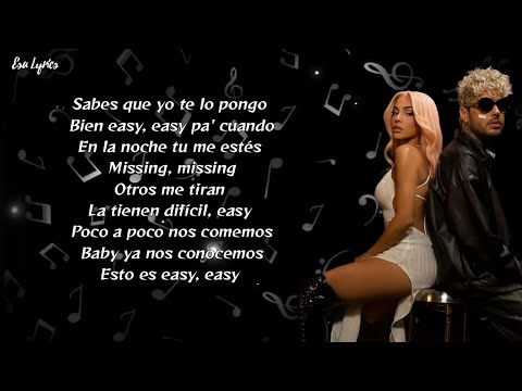 Chesca ft Dalex - Easy (Lyrics + Letra)