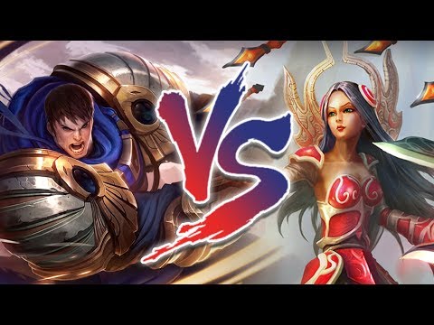 Top Lane: Try-hard Edition (Garen VS Irelia)