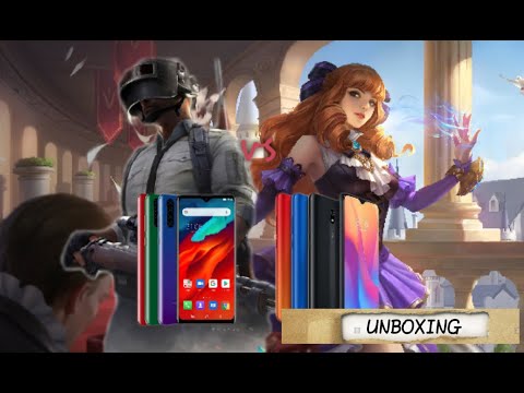Mobile Legends & PUBG Test on Blackview A80 Pro & Redmi 8A + Unboxing :)