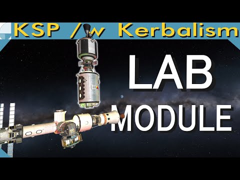 Minmus Station Lab Module | Stream pt. 1/3 (KSP 1.11.2)